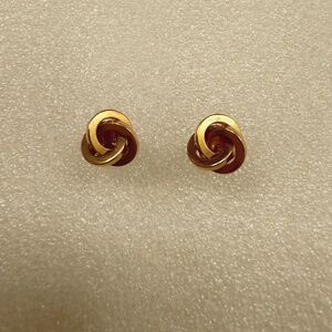 small knot stud earrings‎